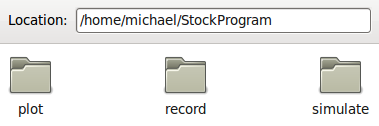 Folders for C++ Trading API